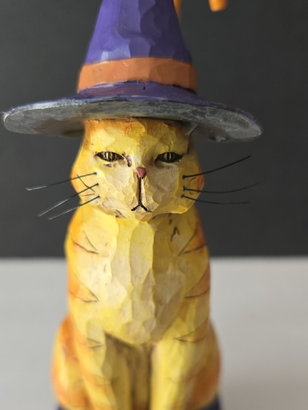2006 Jim Shore Kitty in a Witch Hat Resin Halloween Figurine - Picture 12 of 12